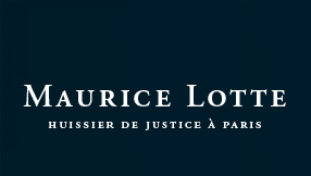 Maurice LOTTE, huissier de Justice à� Paris